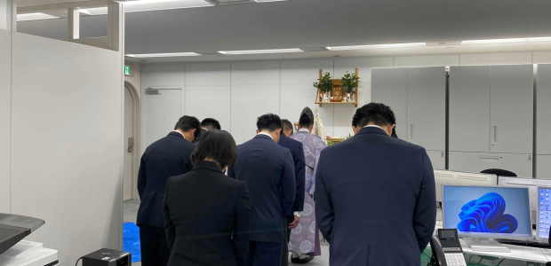 5月12日 清祓い式の様子